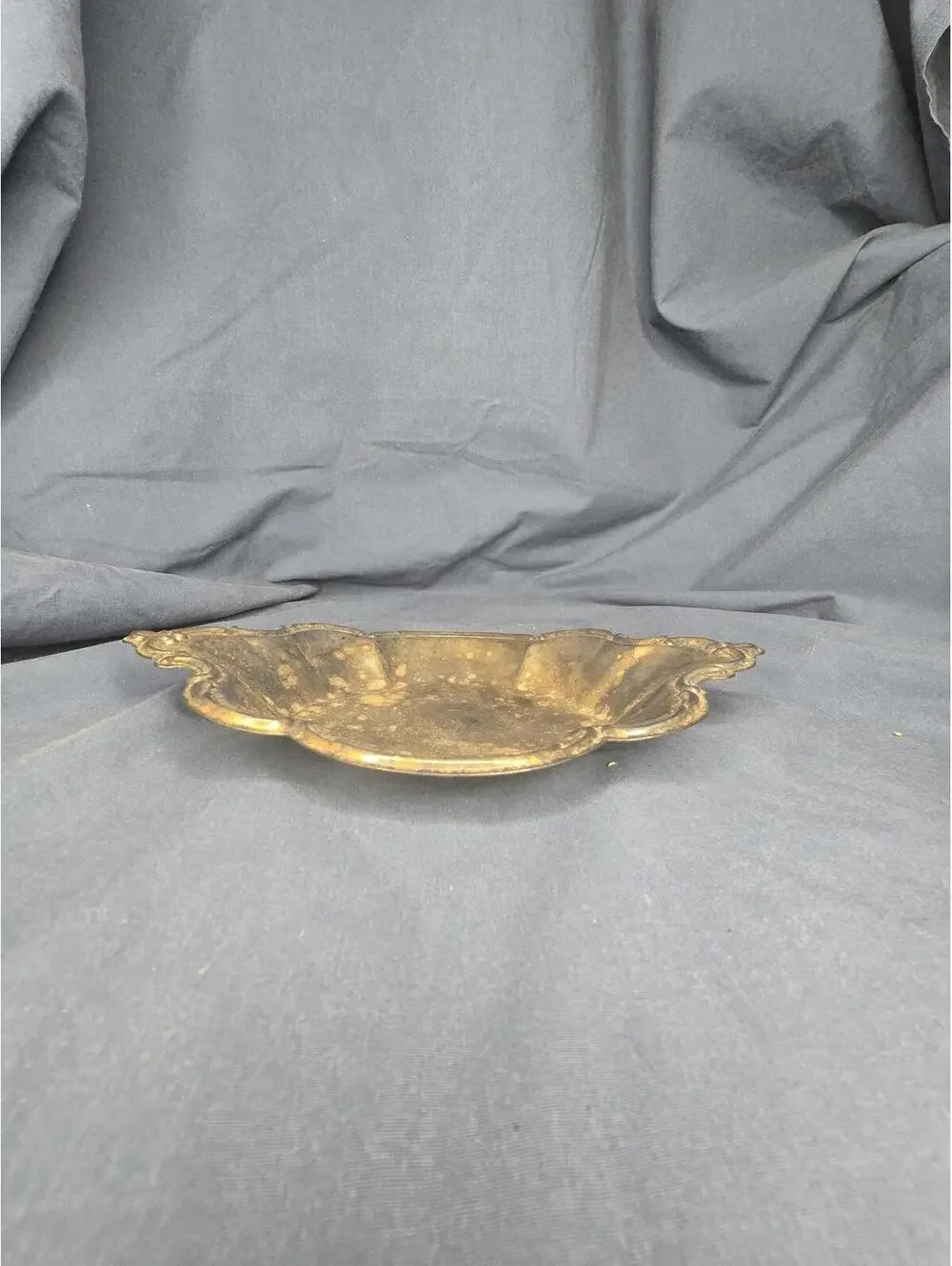 International Silver Co. Wakefield 9.5” x 6.25” Silverplate Trinket Candy Dish